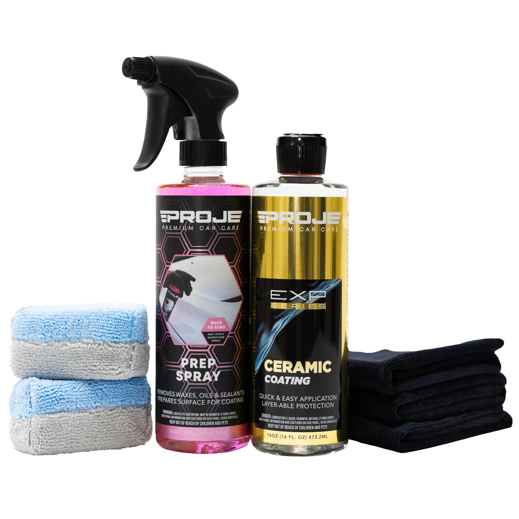 Amazon.com: Proje Premium Car Care Deluxe Ceramic Kit 5-Piece
